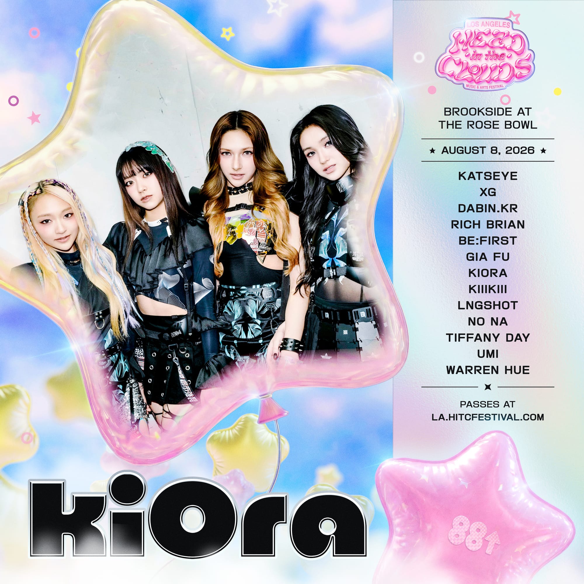 kiOra at Head in the Clouds Los Angeles 2026