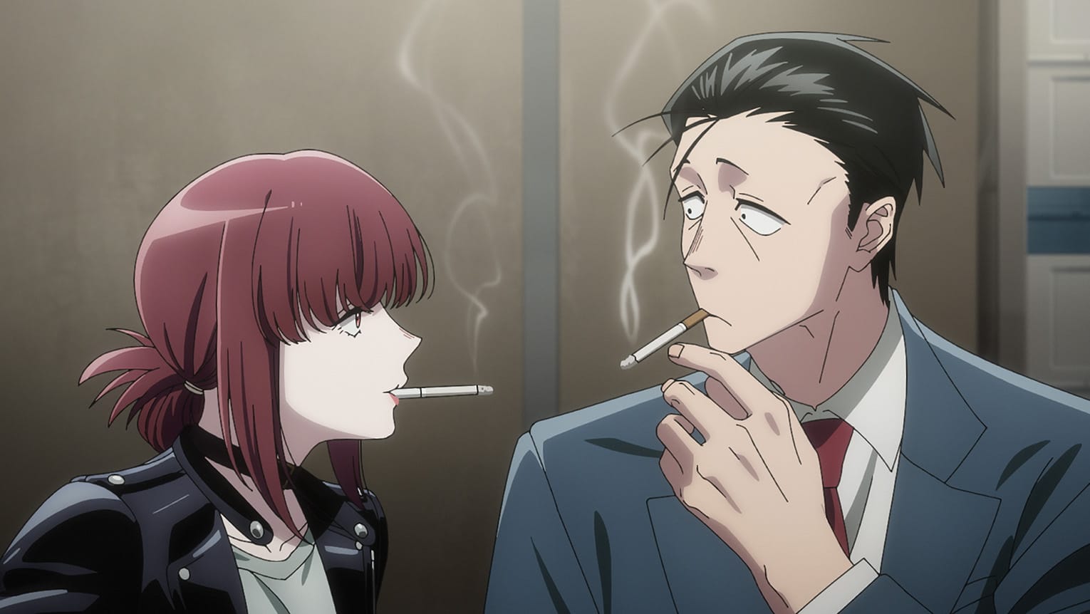 Sasaki and Yamada in Smoking Behind the Supermarket With You