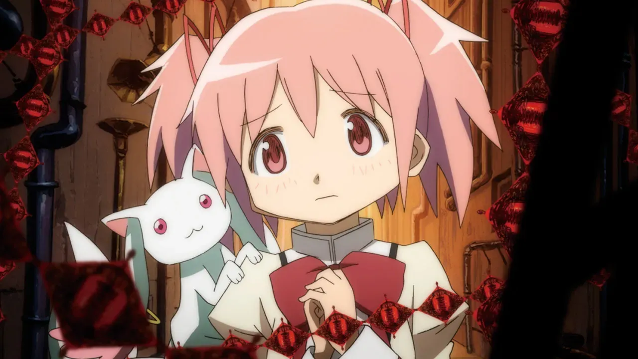Madoka and Kyubey