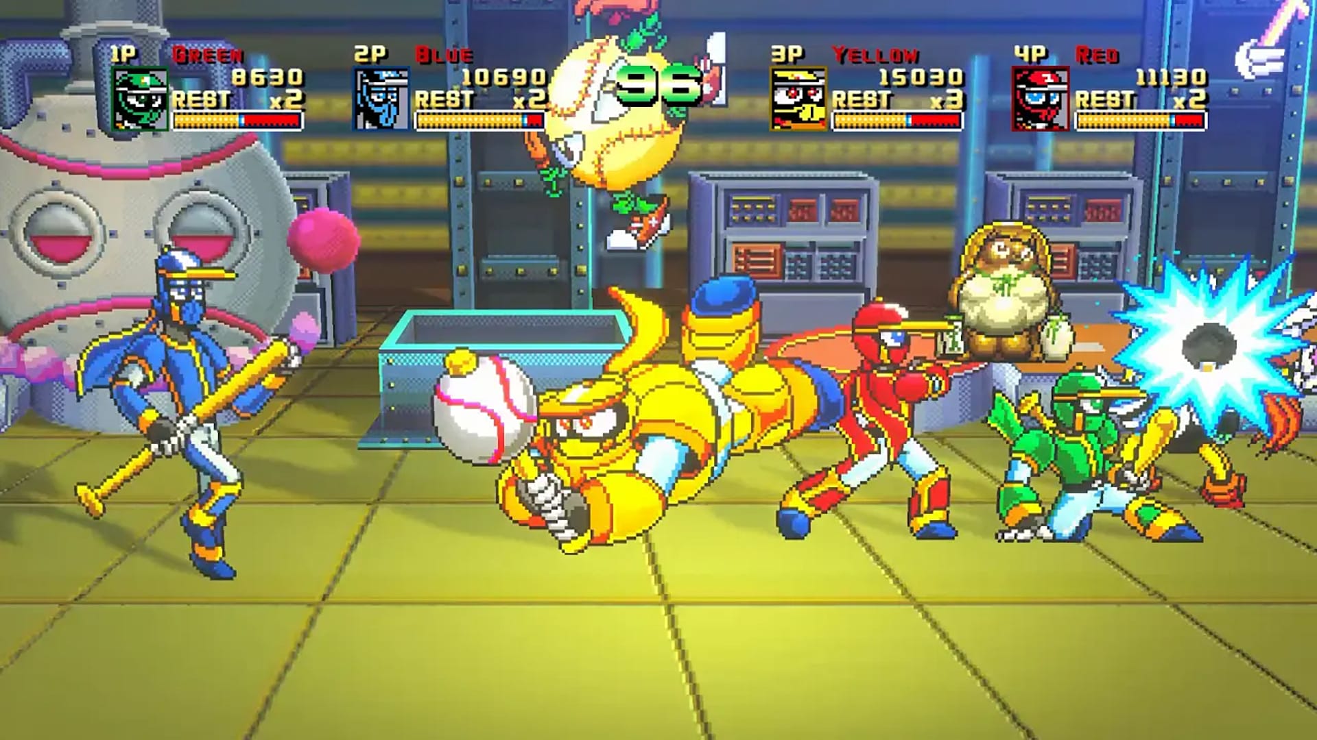 Ninja Baseball League Man Bases Loaded