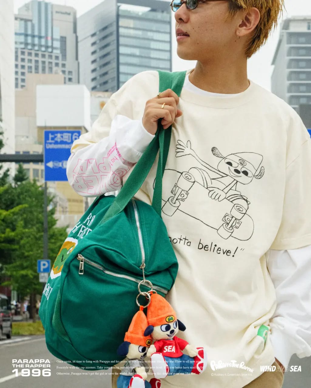 PaRappa The Rapper x WIND AND SEA 30th Anniversary Collection
