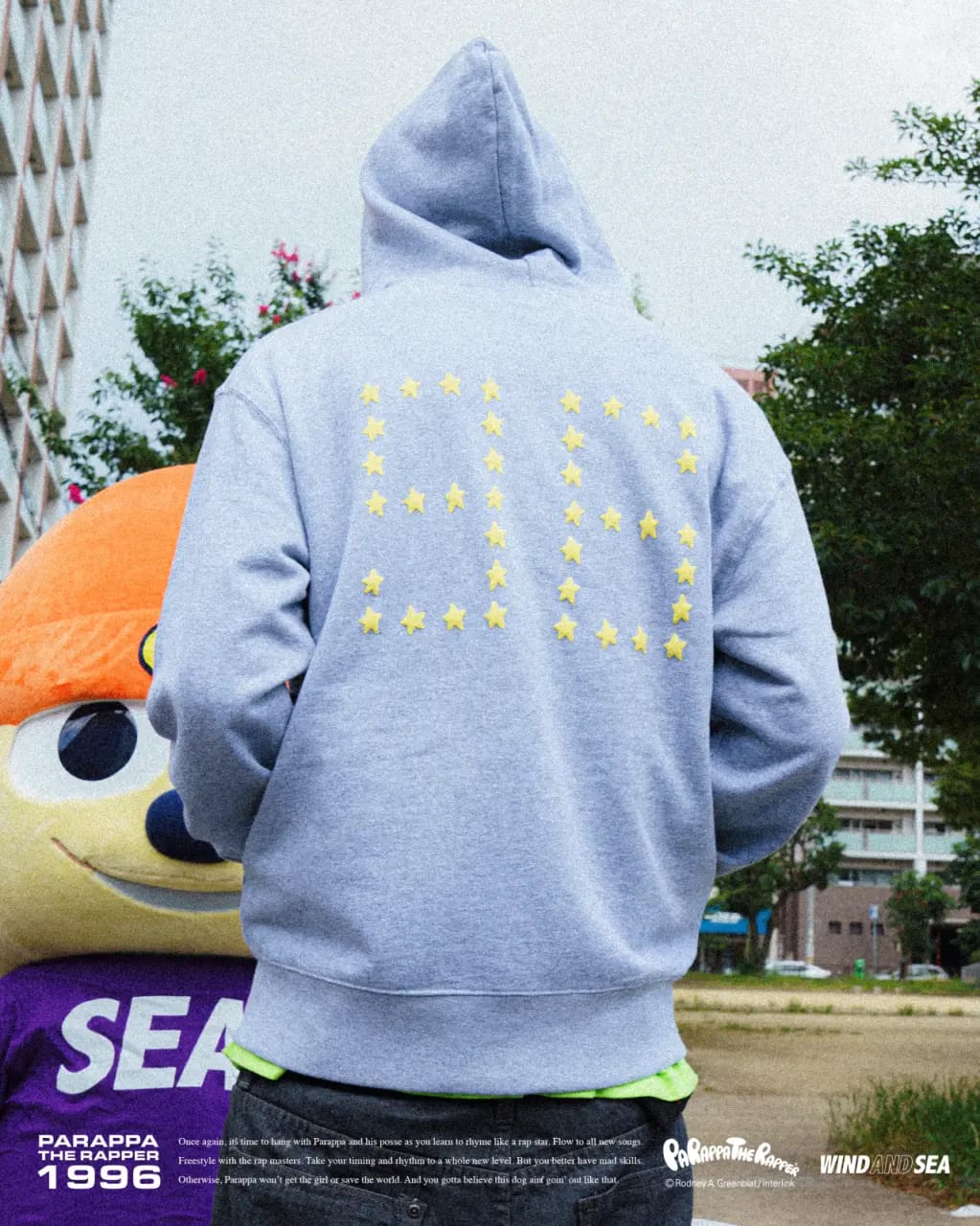 PaRappa The Rapper x WIND AND SEA 30th Anniversary Collection