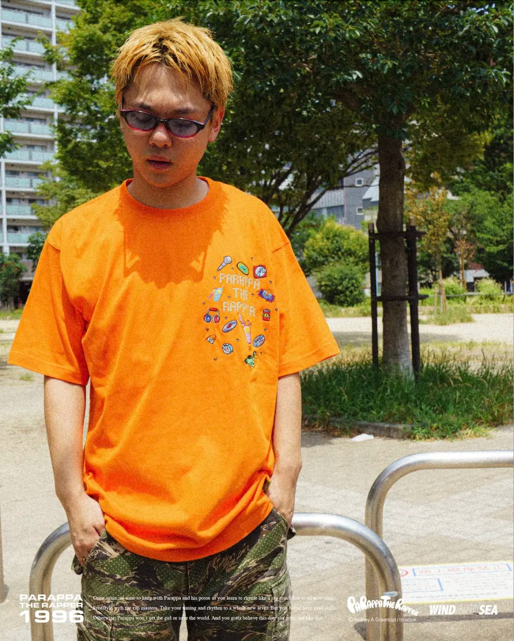 PaRappa The Rapper x WIND AND SEA 30th Anniversary Collection
