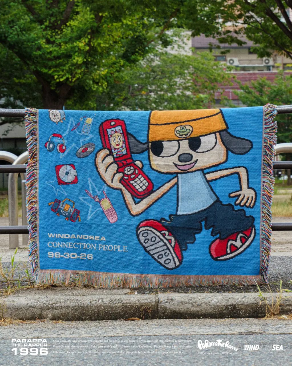 PaRappa The Rapper x WIND AND SEA 30th Anniversary Collection