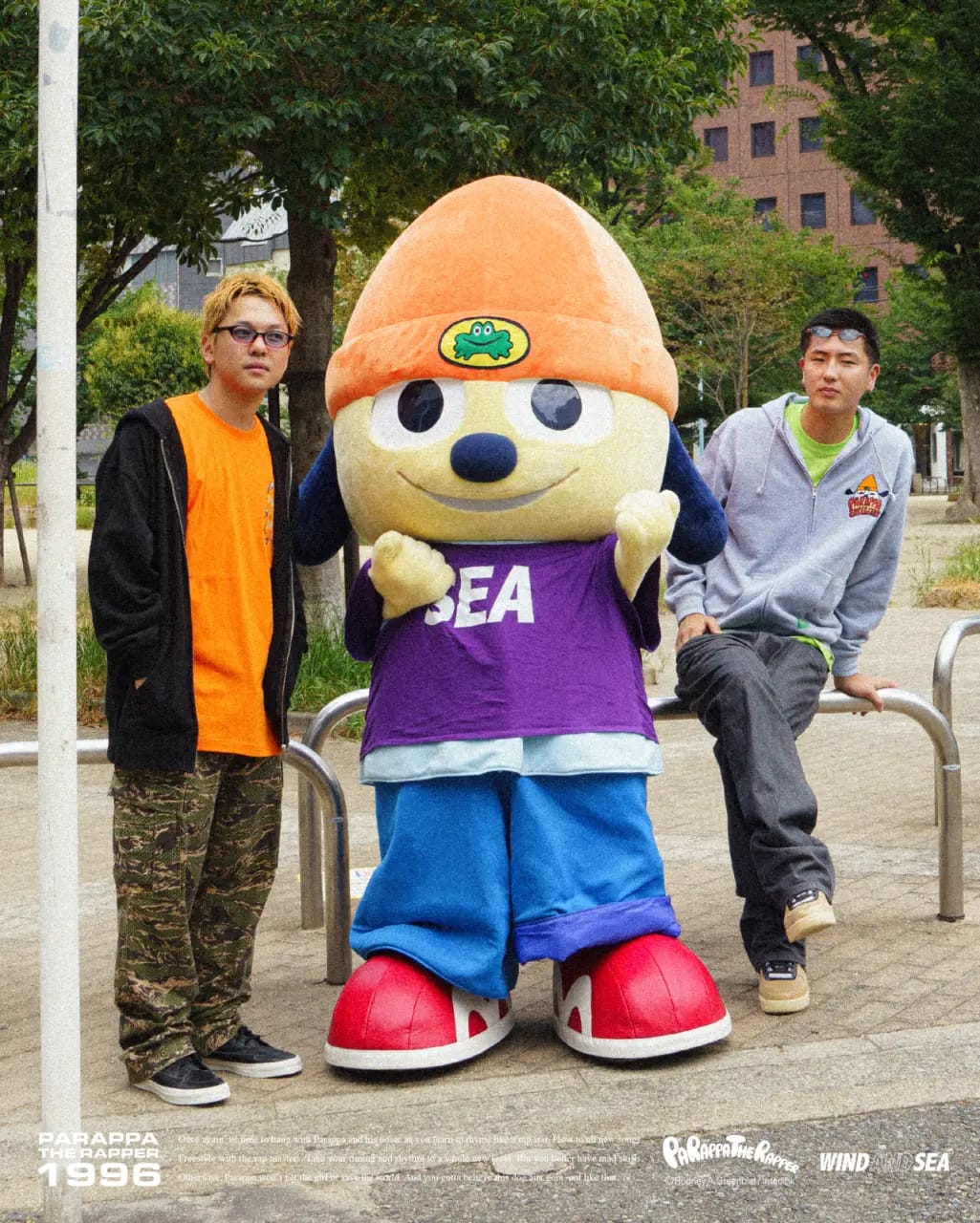 PaRappa The Rapper x WIND AND SEA 30th Anniversary Collection