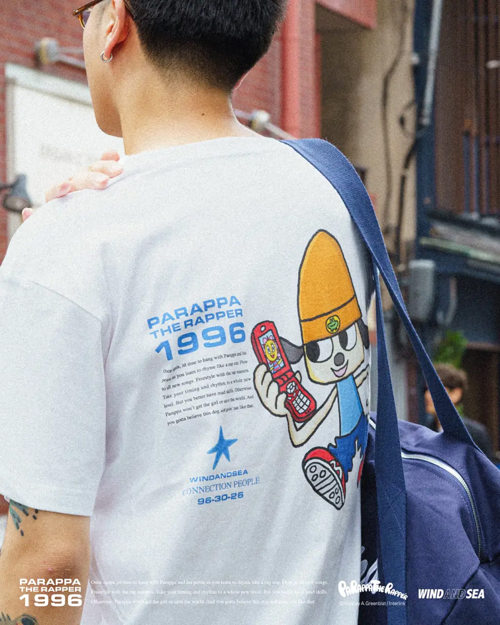 PaRappa The Rapper x WIND AND SEA 30th Anniversary Collection