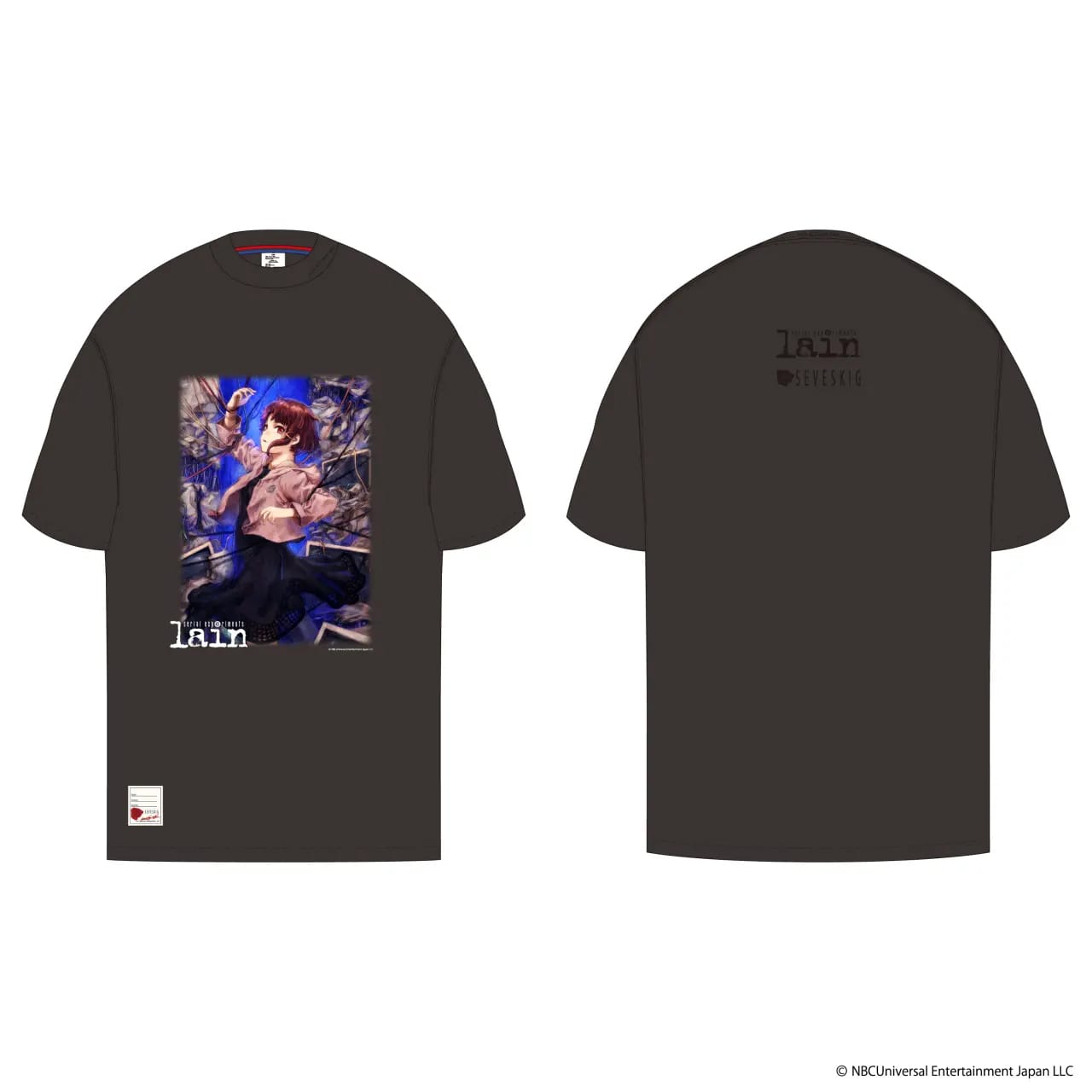 SEVESKIG x serial experiments lain t-shirt