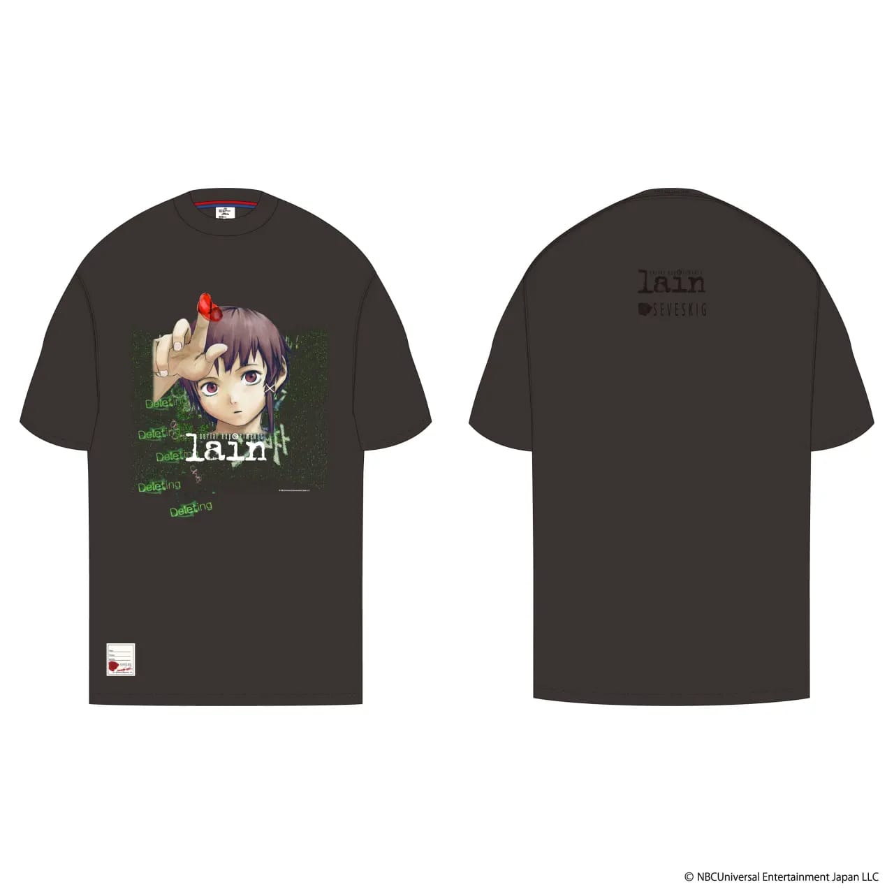 SEVESKIG x serial experiments lain t-shirt