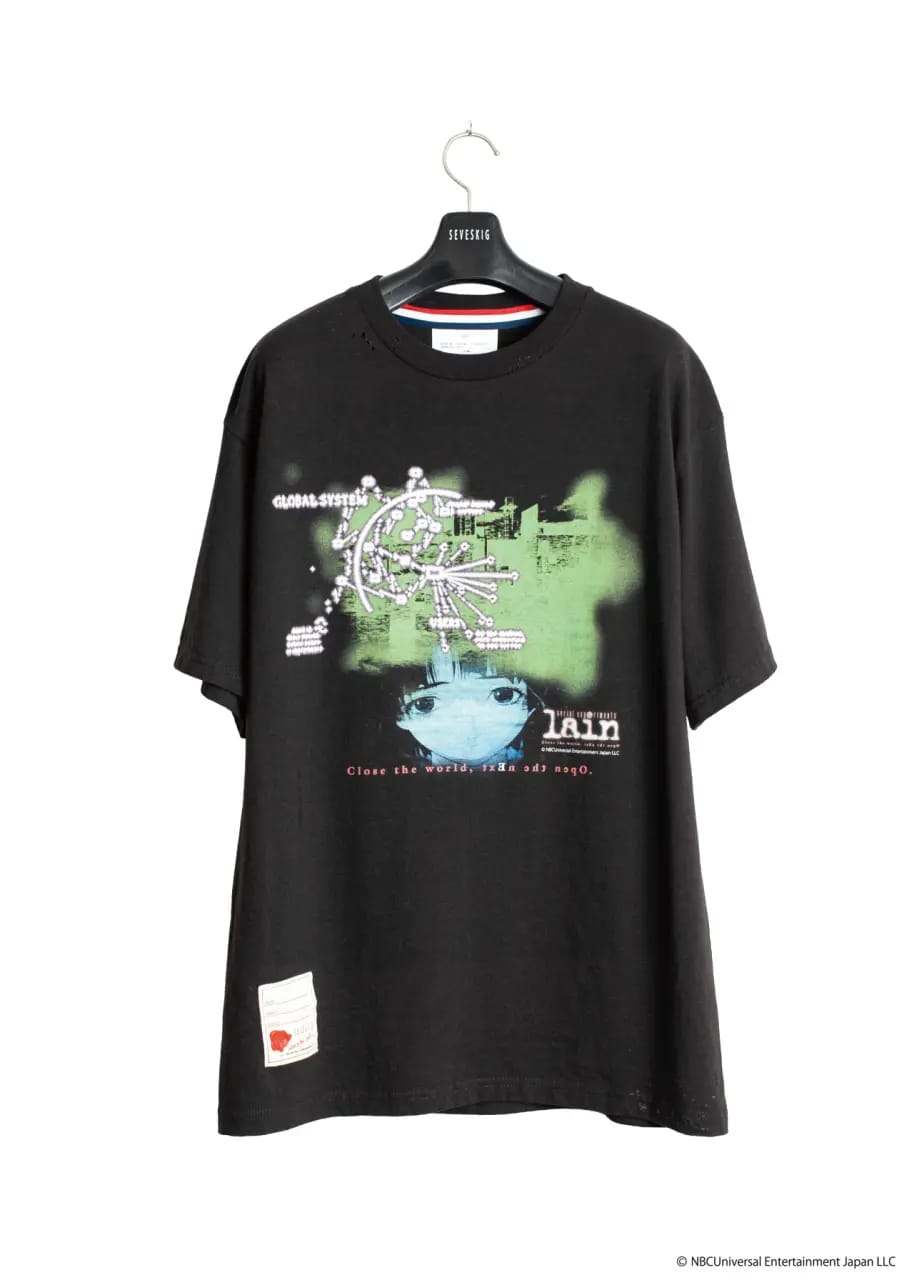 SEVESKIG x serial experiments lain long tee