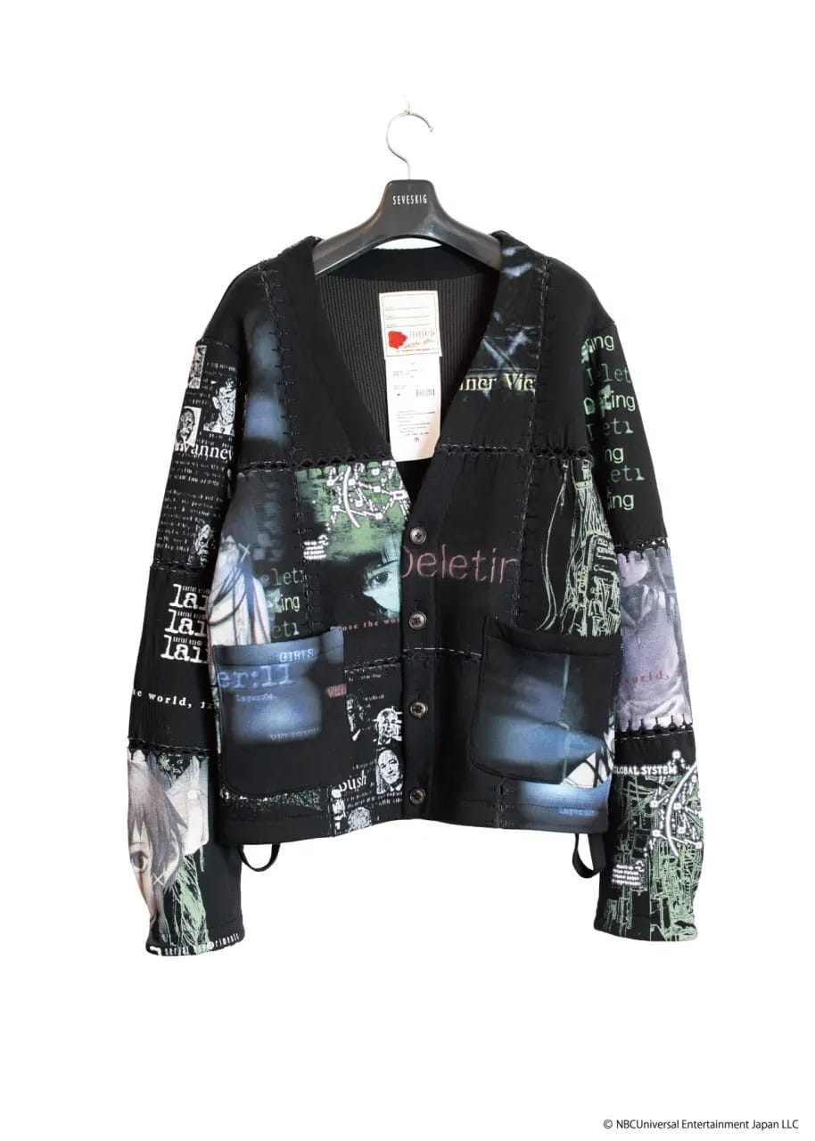 SEVESKIG x serial experiments cardigan (front)