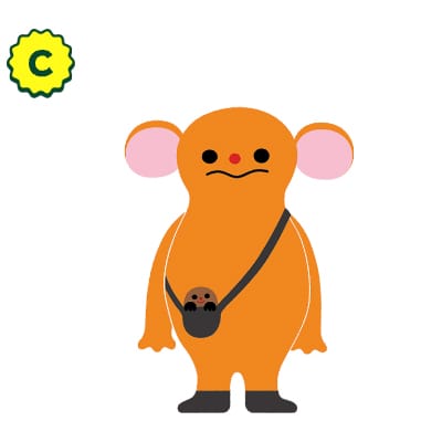 Suica New Mascot candidate - Mole
