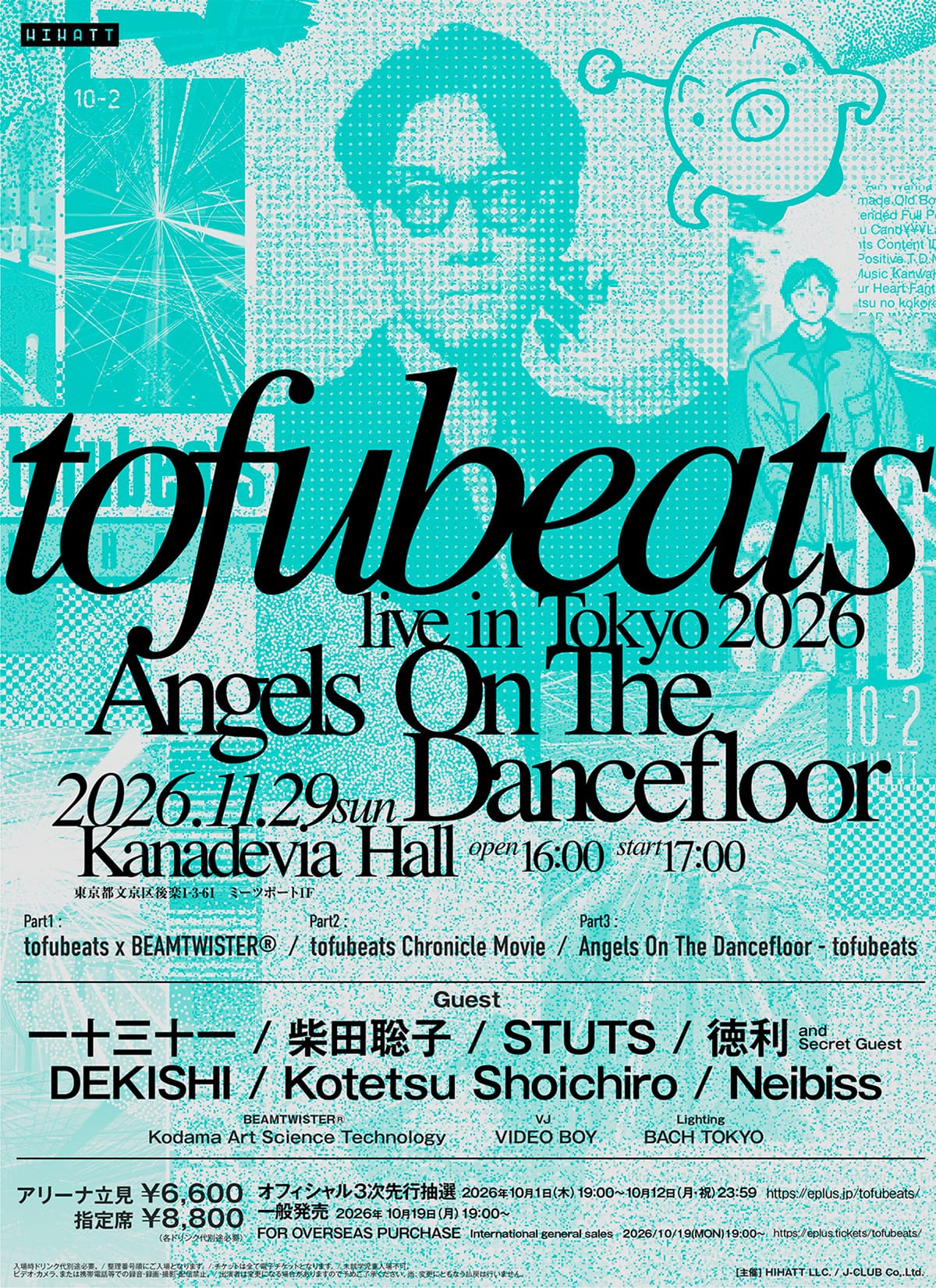 tofubeats live in Tokyo 2026 - Angels On The Dancefloor