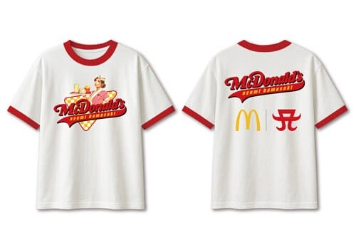 Ayumi Hamasaki x McDonald's T-Shirt