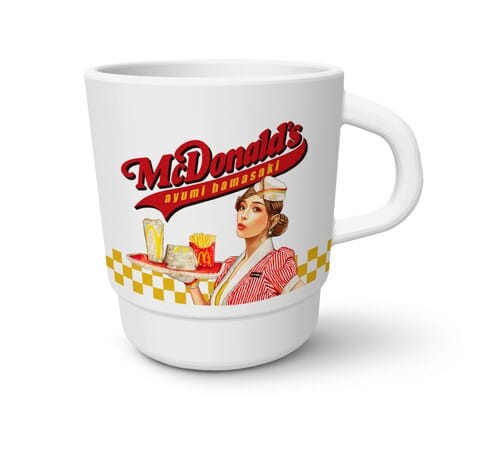 Ayumi Hamasaki x McDonald's Mug