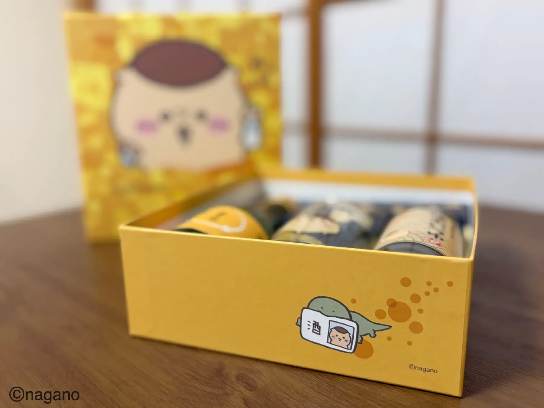 Chiikawa Sake and Dashi dashi-wari set