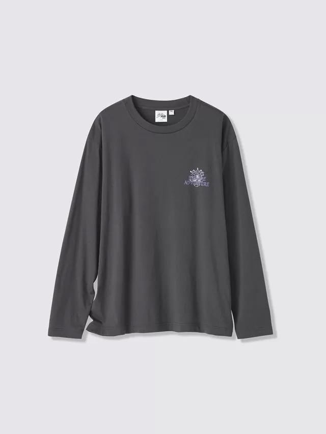 GU x Jojo - Battle Tendency long tee (front)
