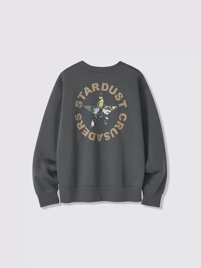 GU x Jojo - Stardust Crusaders sweat (back)